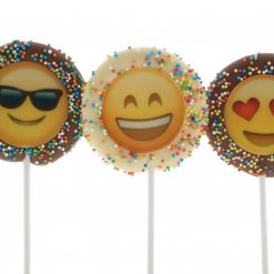 Chocolade Smiley Lolly