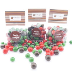 Gechocolateerde fruitstukjes